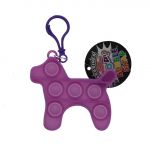 PUPPY BUBBLE SNAP KEYCHAIN