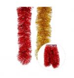 1.99 TINSEL GARLAND 9FT GOLDRED