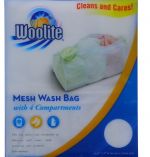 WOOLITE MESH WASH BAG WITH 4 COMPARTMENTS