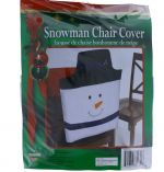 SNOWMAN CHAIR COVER