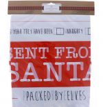 SANTA GIFT SACK BAG WITH ROPE 2 COUNT