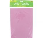 ADHESIVE FOAM SHEETS PINK 8 INCH X 12 INCH