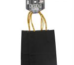 BLACK KRAFT BAG SMALL SIZE 3 PACK XXX  
