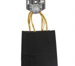 BLACK KRAFT BAG SMALL SIZE 3 PACK XXX  