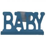 BLUE BABY WOODEN WORD