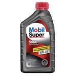 4.99 MOBIL SUPER SYNTHETIC BLEND MOTOR OIL 5W-20 1 QT