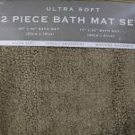 9.99 CHARCOAL ULTRA SOFT BATH MAT SET