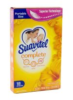 SUAVITEL COMPLETE FABRIC DRYER SHEETS