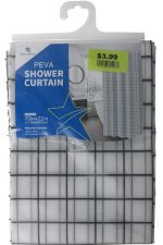 3.99 SHOWER CURTAINS SQUARE BOX  