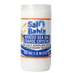1.99 SAL BAHIA IODIZED SEA SALT COARSE CRYSTALS 1 POUND 