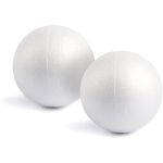 1.99 FOAM HALF BALLS 4 COUNT APPROX 4 INCH
