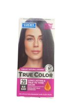 LADIES HAIR COLOR BLUE BLACK  
