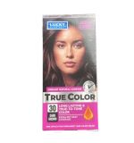 LADIES HAIR COLOR DARK BROWN  
