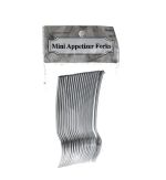 CLEAR MINI APPETIZER FORKS 20 COUNT