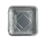 1.99 8 X 8 INCH COOKIE FOIL WITH PLASTIC DOME LID 2 PACK 