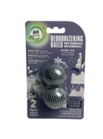 AIR FUSHION DEODORIZERING BALLS DARK ICE 2 PACK