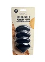 2.99 ULTRA SOFT POWDER PUFFS 4 COUNT