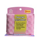 SPONGE SCRUBBER 3 PACK  ppp