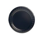 2.99 BLACK 8.5 INCH DINNER PLATE 20 COUNT