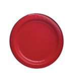 2.99 RED 8.5 INCH DINNER PLATE 20 COUNT