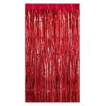 RED FOIL DOOR CURTAIN