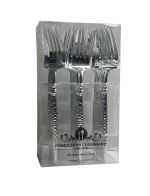 9.99 SILVER FANCY FEAST FORKS 24 COUNT