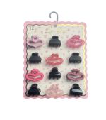 5.99 LISA MINI SMALL HAIR CLIPS 12 COUNT