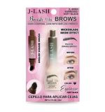 3.99 BRUSH ON BROWS SOFT BLACK 
