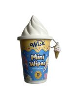 1.99 WISH MINI WIPES VANILLA ICE CREAM 25 COUNT