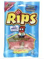 2.49 RIPS BITE SIZE LICORICE PIECES 4 OZ 