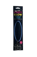 BLUE GLOW IN THE DARK NECKLACE  