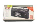 39.99 QFX RADIO AND CASSETTE RECORDER