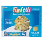 4.99 FUNFETTI SUGAR COOKIE COTTAGE KIT A11 C59 C33 K80