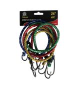 DELUXE STRETCCH BUNGEE CORD 24 INCH 4 PCS