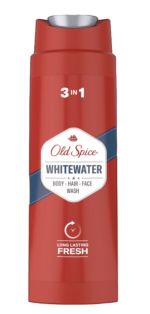 4.99 OLD SPICE WHITE WATER 3 IN 1 BODY HAIR FACE WASH