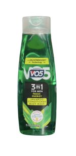 V05 3 IN 1 FOR MEN FRESH ENERGY SHAMPOO AND CONDITIONER BODY WASH 15 FL OZ