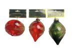 1.99 GREEN/RED/GOLD ORNAMENT