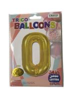 9.99 O GOLD JUMBO LETTER 34 INCH 