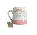 2.99 BEE THE CHANGE GLASS MUG