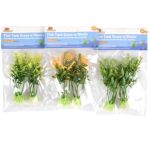 FISH TANK GRASS WITH SHELLS xxx