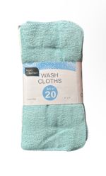 7.99 WASH CLOTHS 20 PACK