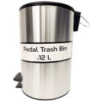 17.99 PEDAL TRASH BIN 12 L 