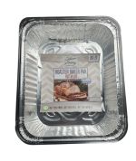 2.49 SILVER LINING ROASTER BAKER PAN WITH LID 11 3/4 X 9 1/4 X 2 /12 INCH