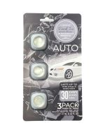 3.99 DARK ICE AIR FUSION AIR FRESHENER CLIPS 3 PACK