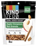 2.99 KIND ZERO APPLE CINNAMON NUT GRANOLA 8 OZ