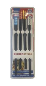 CHOPSTICKS 4 PAIR. PACK 9.45 INCH