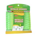 METALLIC SPONGES 3 PACK 