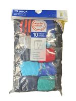 6.99 WONDER NATION 10 BOXER BRIEFS SMALL SIZE 6-7