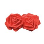 FOAM RED ROSES 2 PC 10 CM