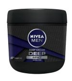 7.99 NIVEA MEN BODY CREAM DEEP IMPACT 400 ML